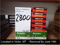 LOT, (300) ROUNDS OF ASSORTED 300 BLACKOUT AMMO
