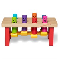 Deluxe Pounding Bench Wooden Toy With Mallet