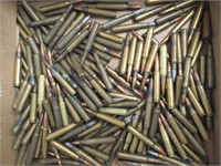 Large assortment of rifle ammo including 30-06,