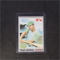Reggie Jackson 1970 Topps #140 Baseball card, shar
