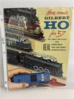 1957 Gilbert Ho Scale train catalog