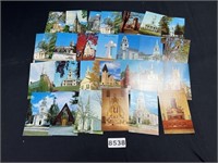 Vintage Chruch Postcards