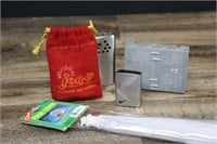 Zippo and Lot of Assorted Items