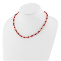 Sterling Silver- Natural Multi Gemstone Necklace