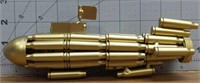 Bullet art submarine