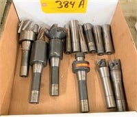 LOT #R-8 COLLETS & TOOLING
