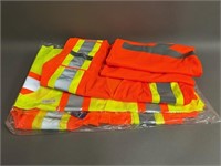 Collection of Safety Vests and Shirts