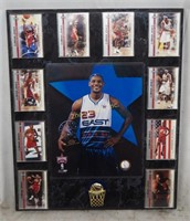 Framed 2006 Lebron James 8x10 & 10 Cards Picture