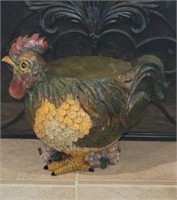 Rooster/Chicken Plant Stand Decor