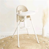 FUNNY SUPPLY 3-in-1 Cute Folding High Chair, Perfe