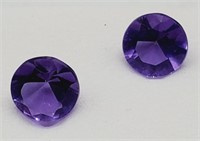 (LB) Purple Zandrite Gemstones - Round Cut -