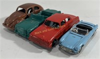 Vintage Tootsie Toy Cars & Mini Dinky Cars Model