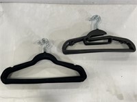 Lot of 22 clothes hangers