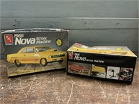 2 1/25 MODEL CAR KITS BOTH ARE 1966 NOVA