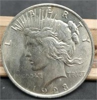 1923 Peace Silver Dollar, BU