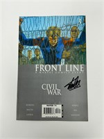 Autograph COA Civil War Front Line #3 Comics