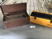 METAL AND PLASTIC TOOL BOXES