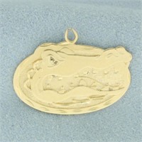 UF Florida Gators Charm or Pendant in 14k Yellow G