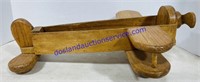 Wooden Plane Decoration (Slightly Damaged Wing)