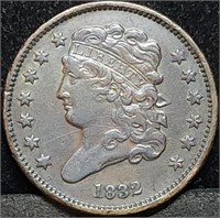 Nice 1832 Classic Head Half Cent