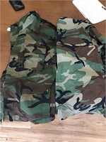 4 large regular woodland army combat shirts