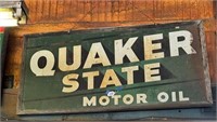 Quaker State Motor Oil Sign