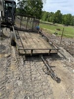 5’x8’ utility trailer W/ ramp and title