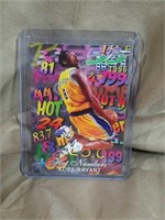 Mint Kobe Bryant Hot Numbers Basketball Card
