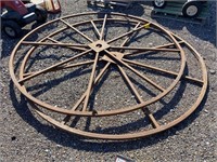 Large Metal Wheels