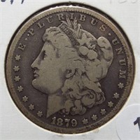 1879-CC Morgan Silver Dollar.