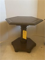 17" x16"H Octagon Side Table