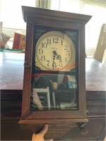 Sunset Time Wall Clock (back house)