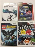 4 Nintendo Wii Games