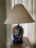 Floral China Lamp