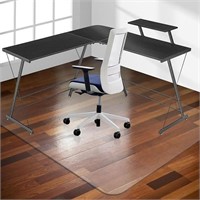 Office Chair Mat For Hardwood Floor, 63"x51"