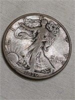 1936 Walking Liberty Half