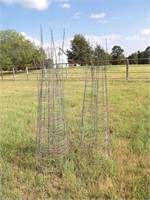 12 TOMATO CAGES (16" DIA. & 53" TALL)
