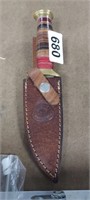 TROPHY STAG KNIFE WITH SHEATH