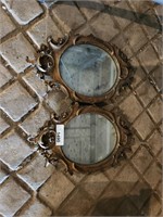 Vintage Wall Mirrors- Pair