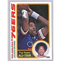 1978 Topps Julius Erving Allstar