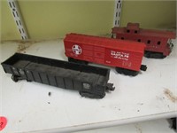 Lionel train cars