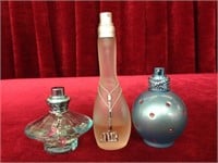 3 Designer Perfume Bottles