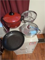 Cookware and strainer