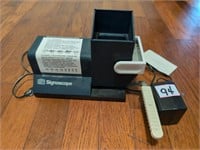 Signoscope watermark detector