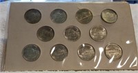 Set of War Nickels