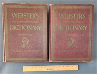 1959 Websters Twentieth Century Dictionary Vol 1&2