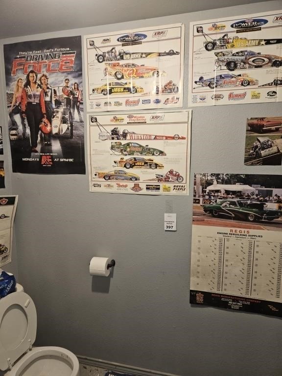 Collection of  Racing Posters - More than 20