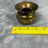 Small Vintage Brass Spittoon