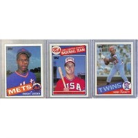 (3) 1985 Topps Baseball Rookies