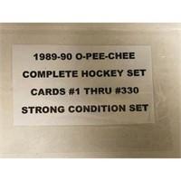 1989-90 Opc Hockey Complete Set